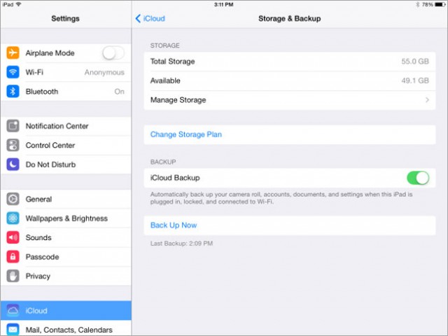 backup-ipad-to-icloud